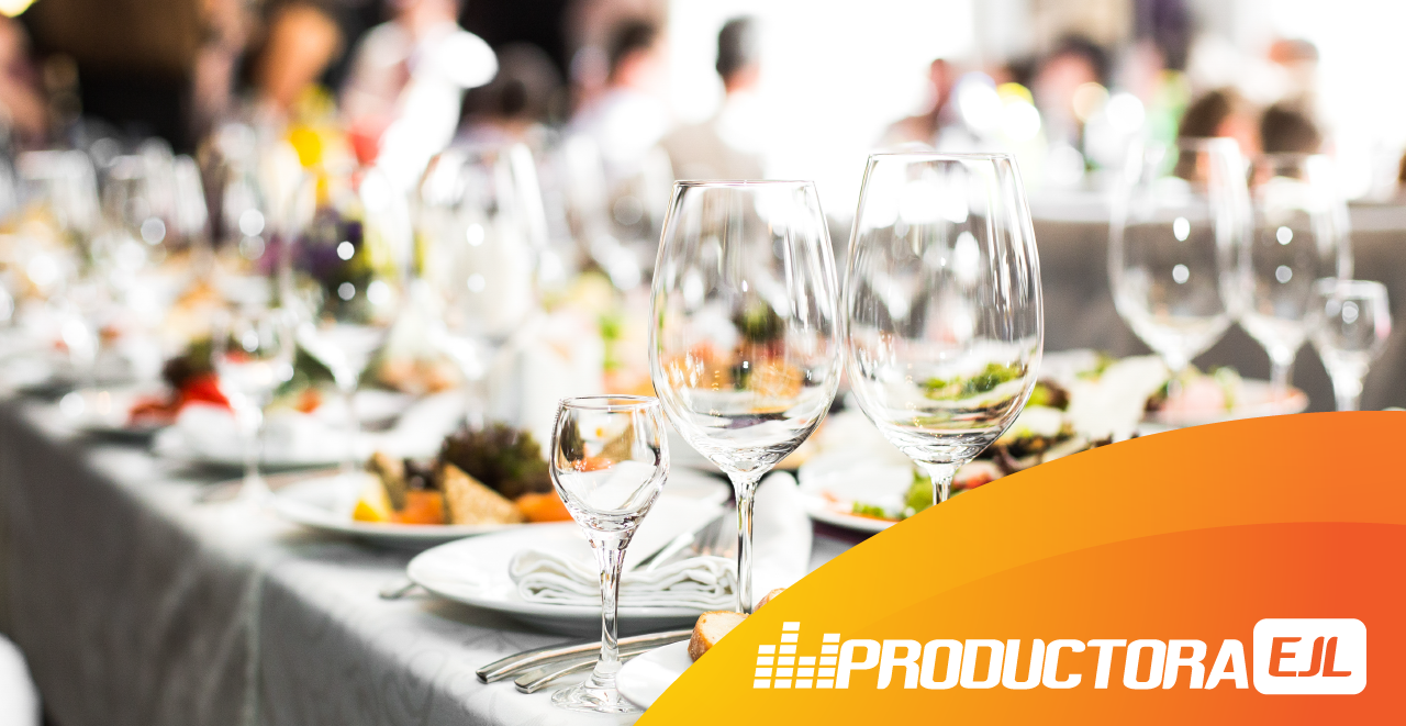 Banquetería para eventos de Productora EJL
